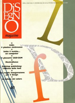 copertina rivista Disegno_febbraio 1991