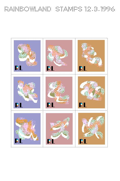 raimbowland stamps_1996